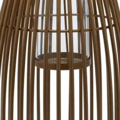 Modern Iron/Glass Decorative Caged Candle Holder - Olivia & May -Olivia & May GUEST cdf5c235 ec92 4f67 b368 881036a464e1