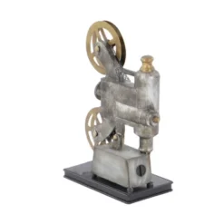 Vintage Reflections Rustic Iron Movie Projector And Film Reels (14") - Olivia & May -Olivia & May GUEST ce66e2ec 0f87 468c 84f9 94f85cd8c6c4