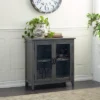 Contemporary Wood Cabinet Gray - Olivia & May -Olivia & May GUEST cf892713 c774 4065 8e52 6ce2dfbc647e