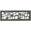 Metal Geometric Square Ribbon Wall Decor With Black Frame Gold - Olivia & May -Olivia & May GUEST cffa9650 3bd8 4a4d a918 a8ed3ade5405