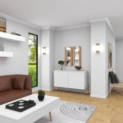 Contemporary Wood Wall Mirror Set Of 2 Brown - Olivia & May 22 Contemporary Wood Wall Mirror Set Of 2 Brown - Olivia & May -Olivia & May GUEST d091c4a3 9ce7 4d6a 84d1 08afd4526839