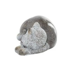 7" Magnesium Oxide Country Cats Garden Sculpture Gray - Olivia & May -Olivia & May GUEST d0ceecaf 8eb7 4953 aaf5 97935c559948