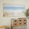 Canvas Bird Handmade Framed Wall Art With Silver Frame Blue - Olivia & May -Olivia & May GUEST d1d2fd9b 1df1 48c0 9b25 139b011ec281