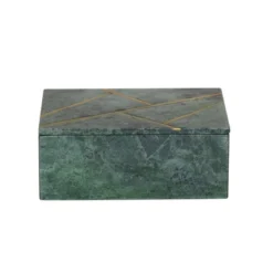 Set Of 3 Marble Box With Gold Linear Lines Green- Olivia & May 12 Set Of 3 Marble Box With Gold Linear Lines Green- Olivia & May -Olivia & May GUEST d2c6343e 39a9 4a36 8af8 f4c4a4f7faf6