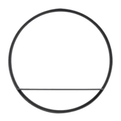 Metal 1 Shelf Wall Mirror Black - Olivia & May 9 Metal 1 Shelf Wall Mirror Black - Olivia & May -Olivia & May GUEST d2f10cb0 4485 4eff b22f ce6307e12a0b