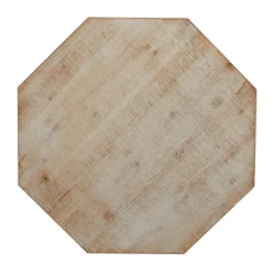 Farmhouse Whitewashed Wood Accent Table Brown - Olivia & May -Olivia & May GUEST d45a9c24 2d42 40a0 9042 50e232cbdea3