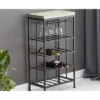 Industrial Metal Rectangle Wine Rack Black - Olivia & May 1 Industrial Metal Rectangle Wine Rack Black - Olivia & May -Olivia & May GUEST d5016a7f d514 44f3 9887 b629713517ce