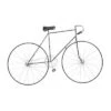 Metal Bike Wall Decor With Seat And Handles Black - Olivia & May: Iron Artwork, Rectangular Pedal Detail, Indoor Display -Olivia & May GUEST d513e1c4 da15 4fde b6c3 1fac4831eb07
