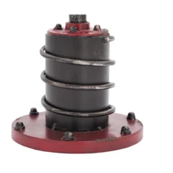 10" X 21" Industrial Accent Lamp With Iron Wire Cage Shade Red/Black - Olivia & May -Olivia & May GUEST d5bb932b aa29 43e2 a388 31dbaa57b049