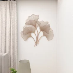 Glam Metal Floral Wall Decor - Olivia & May -Olivia & May GUEST d5efef60 86ab 4528 a8d3 30eb7296dc4b