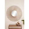 45" X 45" Metal Starburst Wall Mirror Silver - Olivia & May -Olivia & May GUEST d6572ced 7549 473e 99d0 6c17580005ac