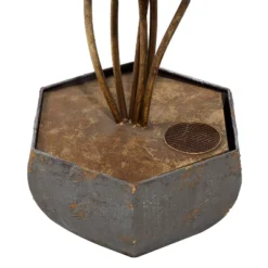 43" Metal Rustic Fountain Gold - Olivia & May -Olivia & May GUEST d8fc3287 375c 4e07 860c f83207abdd4a