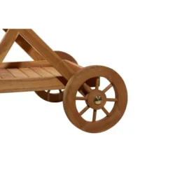 Trolley Patio Outdoor Serving Cart - Olivia & May -Olivia & May GUEST d976c3d2 5435 4a5b be3c 747cf57a2b24