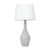 Modern Cement Table Lamp White - Olivia & May -Olivia & May GUEST da0a0316 d63e 48a4 93b5 367621bf1668