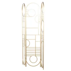 Modern Metal Room Divider Screen Gold - Olivia & May -Olivia & May GUEST da3c8d99 c4c7 47a8 be66 950dd7a612b3
