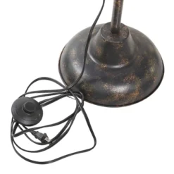 Industrial Metal Floor Lamp Brown - Olivia & May -Olivia & May GUEST db13d4f4 a28b 478a b37f 891f55803b90