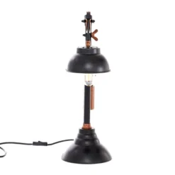 Industrial Metal Desk Lamp Black - Olivia & May -Olivia & May GUEST db8b381e e0f4 4a3a 936d 69c6243fb259