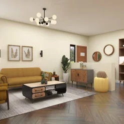 Wood 2 Cabinet Buffet Brown/Gray - Olivia & May 29 Wood 2 Cabinet Buffet Brown/Gray - Olivia & May -Olivia & May GUEST dbd4b43d 47bd 425d 9fc7 9ca0b3a13e7e