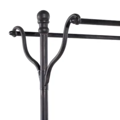 Industrial Metal Coat Rack Black - Olivia & May -Olivia & May GUEST dbe93e3c 122a 4b91 a536 9a040b5559cd