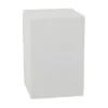 24"x17" Contemporary Garden Stool - White - Olivia & May -Olivia & May GUEST dbee3a01 0efc 46db ad51 60dc87914cb7