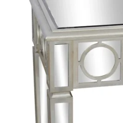 Set Of 2 Glam Wood Console Tables Gray - Olivia & May -Olivia & May GUEST dc1837d8 6e91 4144 a1df cf732c1c09a0