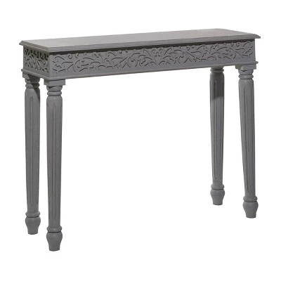 Farmhouse Mango Wood Console Table - Olivia & May 18 Farmhouse Mango Wood Console Table - Olivia & May - Image 16