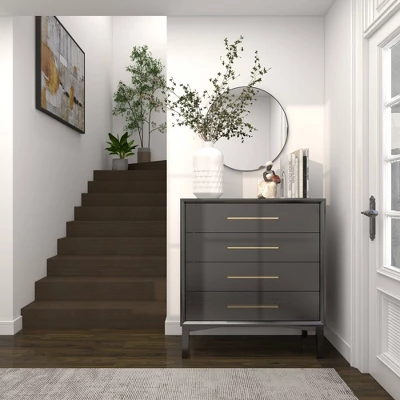 Contemporary Wood Round Frameless Wall Mirror - Olivia & May 13 Contemporary Wood Round Frameless Wall Mirror - Olivia & May - Image 11