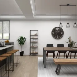 72" Metal And Wood 5 Shelf A Frame Book Stand Black - Olivia & May 23 72" Metal And Wood 5 Shelf A Frame Book Stand Black - Olivia & May -Olivia & May GUEST dd0f854b df95 4722 b9b5 b3b63803a29d