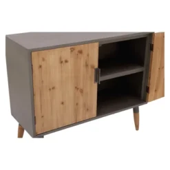 Wood 2 Cabinet Buffet Brown/Gray - Olivia & May 20 Wood 2 Cabinet Buffet Brown/Gray - Olivia & May -Olivia & May GUEST ddfc8ca7 b28d 44f1 8a05 7b208d04df29