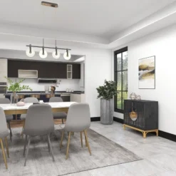 Art Deco Contemporary Mirrored Wood Cabinet Black - Olivia & May 35 Art Deco Contemporary Mirrored Wood Cabinet Black - Olivia & May -Olivia & May GUEST e04e7b4c c96e 4e2f b476 6a29c17661ae