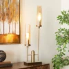Modern Accent Lamp Silver - Olivia & May -Olivia & May GUEST e0c4deba b42f 468e b51b eb9fc140fd21