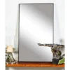 Wood Rectangle Shaped Wall Mirror With Thin Minimalistic Frame - Olivia & May 1 Wood Rectangle Shaped Wall Mirror With Thin Minimalistic Frame - Olivia & May -Olivia & May GUEST e0d45936 f2c6 47ef bd63 40fbd1cc8386