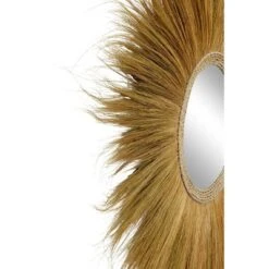 Dried Plant Starburst Wall Mirror Brown - Olivia & May -Olivia & May GUEST e162c894 1829 4aab 9997 0c58070ba371