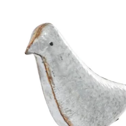 Farmhouse Rustic Iron Bird Sculpture Gray/Rust 2pk - Olivia & May -Olivia & May GUEST e1c06b07 6180 419d 980b 063d49dfd17e