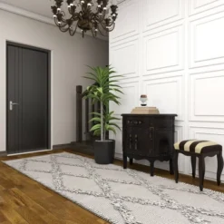 Wood Half Moon Buffet Dark Espresso - Olivia & May -Olivia & May GUEST e22ae18d d8a4 4585 ad12 6385ebd4bca9