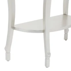 Set Of 2 Glam Fir Console Tables With Mirror White - Olivia & May 22 Set Of 2 Glam Fir Console Tables With Mirror White - Olivia & May -Olivia & May GUEST e267183b c517 4d9c a321 095004c45987