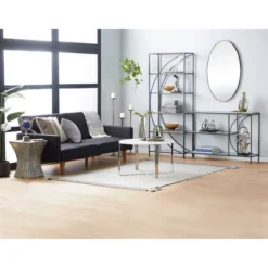 Contemporary Wood Oval Wall Mirror – Olivia & May -Olivia & May GUEST e276f347 db66 4003 96f8 413e14ef3c41