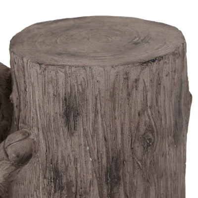 16" X 16" Modern Farmhouse Magnesium Oxide Pig Garden Sculpture Brown - Olivia & May: Outdoor Patio Decor, Playful Accent 6 16" X 16" Modern Farmhouse Magnesium Oxide Pig Garden Sculpture Brown - Olivia & May: Outdoor Patio Decor, Playful Accent - Image 4