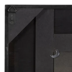 Wood Wall Mirror With Diamond Pattern Beige - Olivia & May -Olivia & May GUEST e48cf2f0 7e92 4267 bbdf f753c3f84ec5