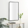 Industrial Metal Wall Mirror Black - Olivia & May -Olivia & May GUEST e6de8ea9 8aab 4940 af5c c290882f6fc6