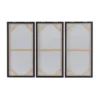 Canvas Landscape Framed Wall Art Set Of 3: Olivia & May, Modern Home Decor, Vertical Display