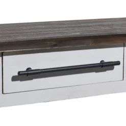 Farmhouse Wood Rectangle Console Table White - Olivia & May -Olivia & May GUEST e99357a0 407f 430d a1f5 916793e8f1d2