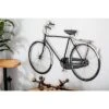 Modern Metal Bike Wall Decor With Seat And Handles Black - Olivia & May -Olivia & May GUEST e9bca5ce 10a4 4fc9 82db 553577f0be08