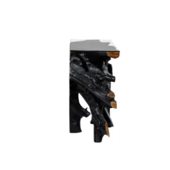 Contemporary Teak Wood Console Table Gold - Olivia & May -Olivia & May GUEST e9e0f7cb 4b9b 4bb4 8304 bc8c7719f72e