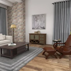 Canvas Landscape Trees Framed Wall Art With Silver Frame White - Olivia & May -Olivia & May GUEST ed84943c 71a4 4c9f ba83 a99827d173cd