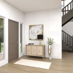 Crystal Table Lamp With Drum Shade Gold - Olivia & May -Olivia & May GUEST ee1158e8 6f04 43a6 96d9 35d67f16d537