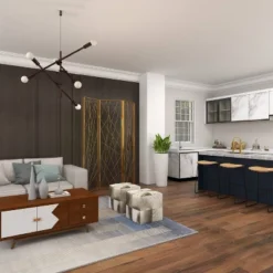 Glam Metal Geometric Room Divider Screen Gold - Olivia & May -Olivia & May GUEST ee520866 296d 4281 b2a2 5af77183541e