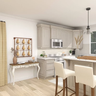 Metal Bell Square Frame Wall Decor Brass - Olivia & May 13 Metal Bell Square Frame Wall Decor Brass - Olivia & May - Image 11