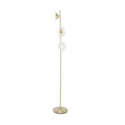 Modern Metal Floor Lamp Gold - Olivia & May -Olivia & May GUEST ef47cf1d 5732 4167 8f80 dd7fe47bec38