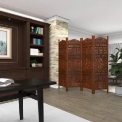 Traditional Wood Room Divider Screen Red - Olivia & May 21 Traditional Wood Room Divider Screen Red - Olivia & May -Olivia & May GUEST f0e7d6fd aac1 4eec 923c 2144c5bdb881